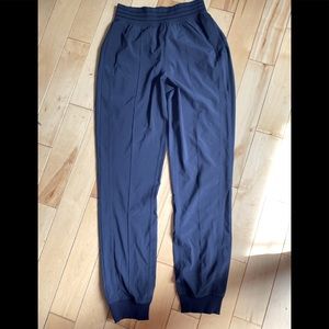 Ladies lululemon pants. Size 2. Worn once in excellent condition.  Navy